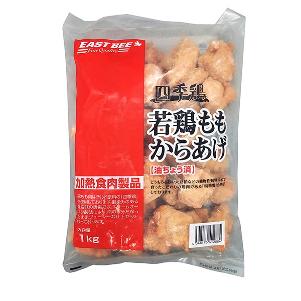 ニチレイフレッシュ EAST BEE 四季鶏若鶏ももからあげ 1kg 冷凍 1袋※軽(ご注文単位1袋)※注文上限数12まで【直送品】