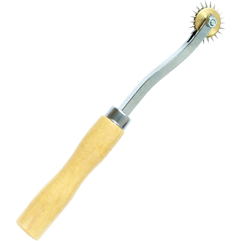 日本紐釦貿易 高級ギザ歯ルレット 全長約17.2cm NI-02505 （ご注文単位1本）【直送品】