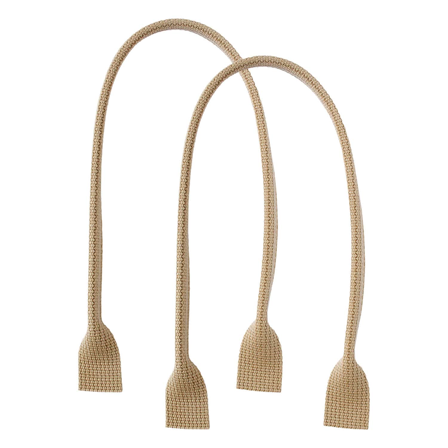 日本紐釦貿易 アクリルハンドル 55cm オーク 2本1組入 DCH9855-5 （ご注文単位1組）【直送品】