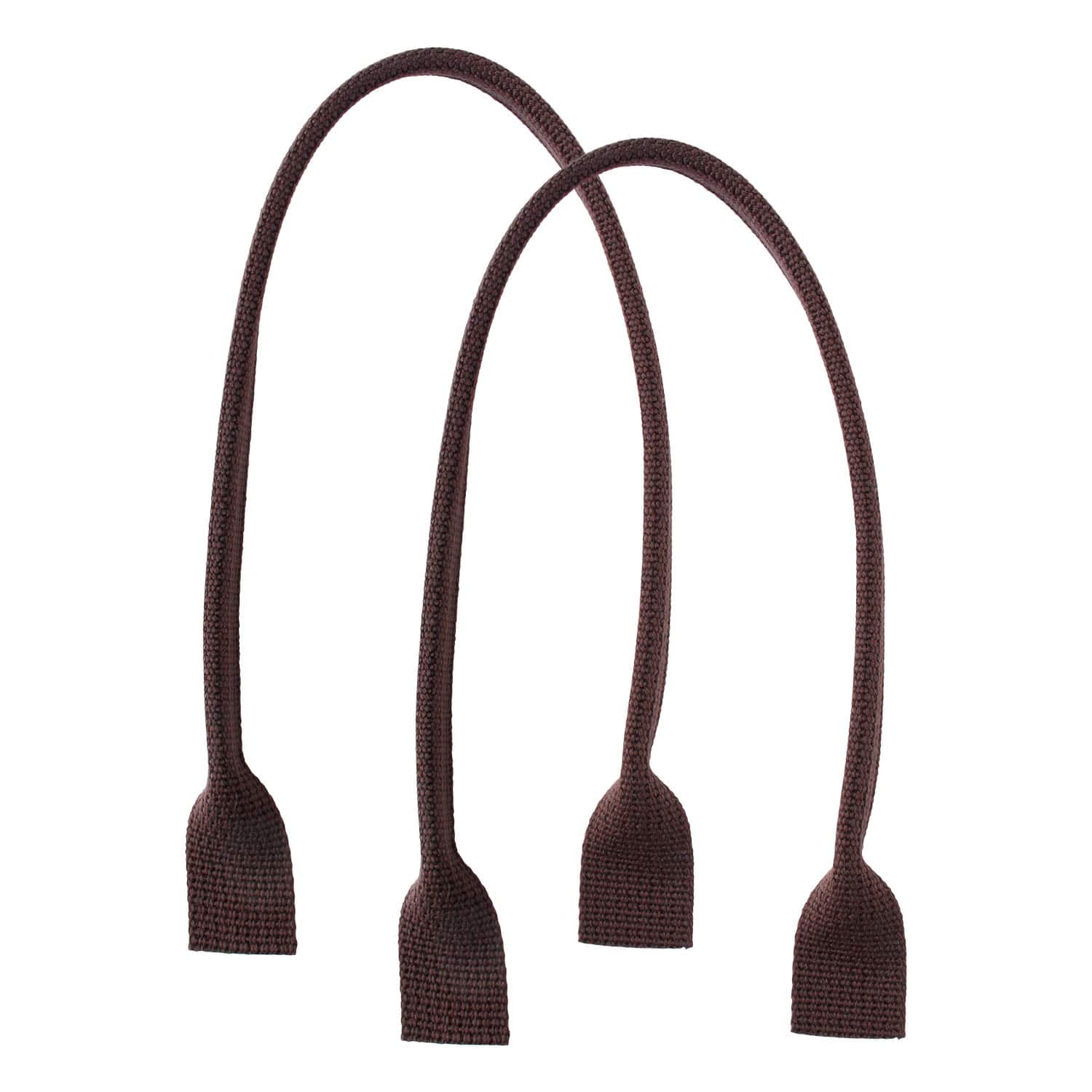 日本紐釦貿易 アクリルハンドル 55cm チョコ 2本1組入 DCH9855-12 （ご注文単位1組）【直送品】