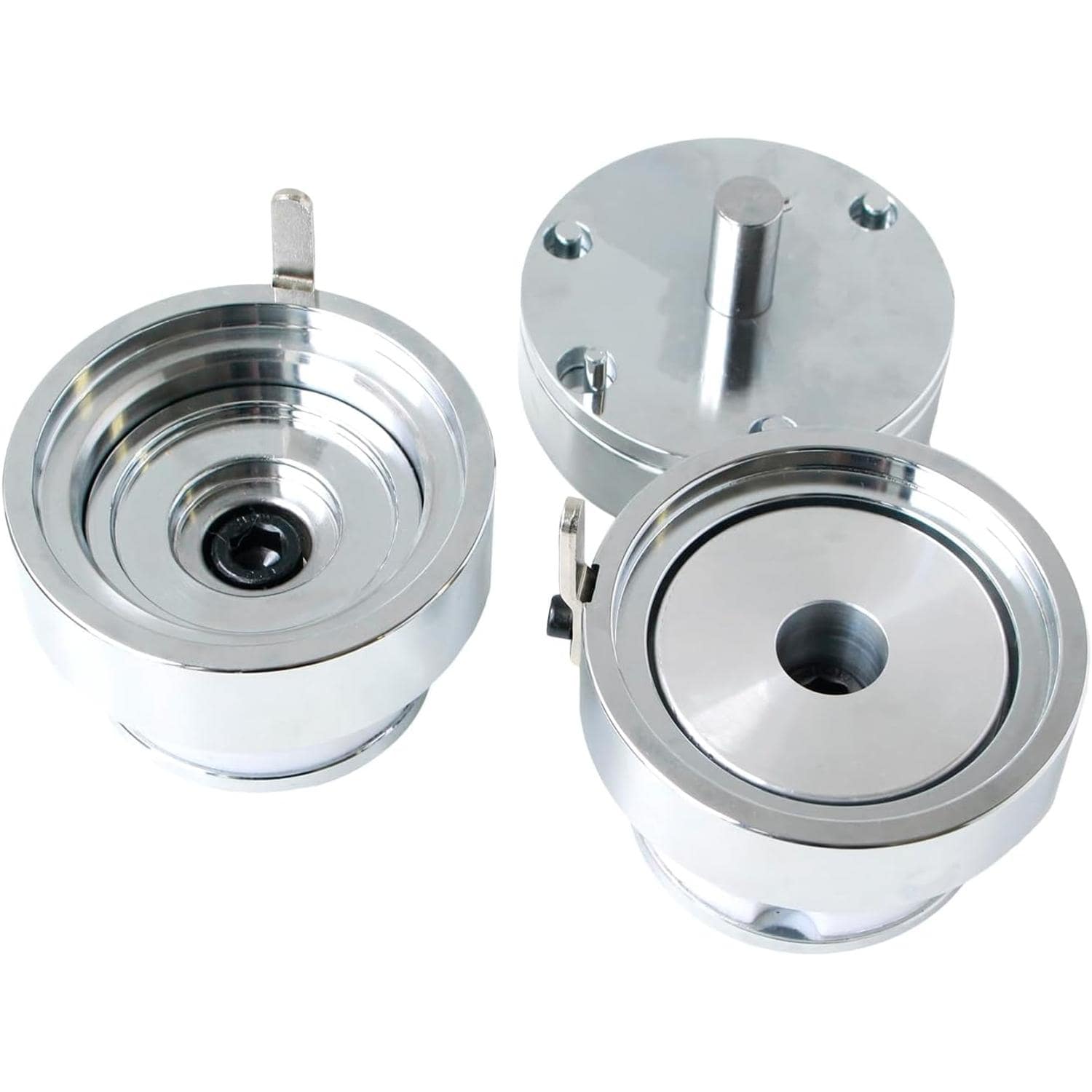 日本紐釦貿易 プロ仕様 缶バッジ作成アタッチメント 丸形 φ56mm 3個1組 AT-56C (ご注文単位1台)【直送品】