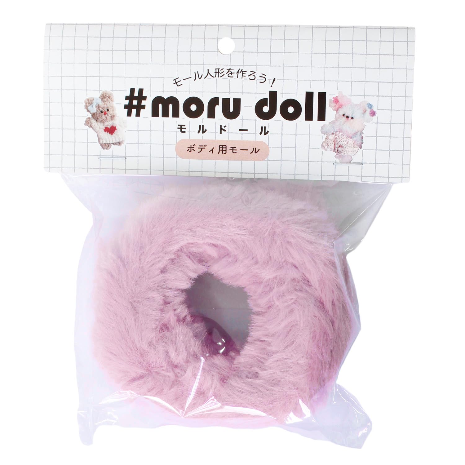 日本紐釦貿易 モルドール ミンクモール ピンク MOL-B8 (ご注文単位1本)【直送品】