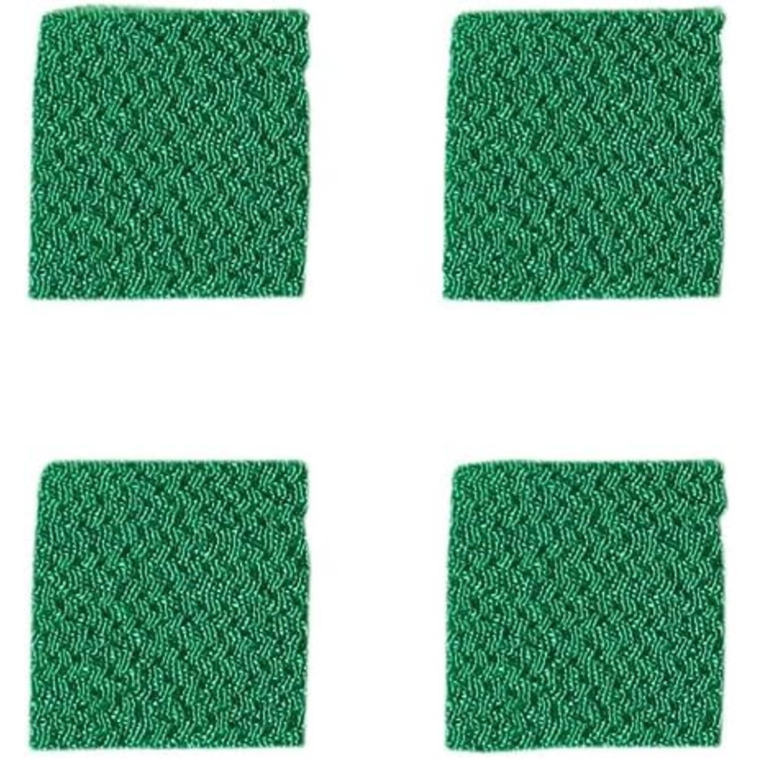 日本紐釦貿易 カット済 つまみ細工用一越ちりめん 無地 30枚入 22×22mm 29緑 S50CH22-29 （ご注文単位1束）【直送品】