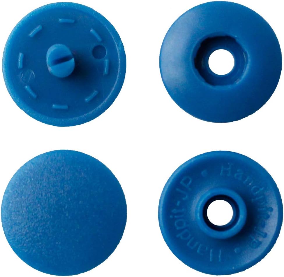 日本紐釦貿易 イージースナップボタン12組入り φ13mm 青 F12-310 （ご注文単位1束）【直送品】
