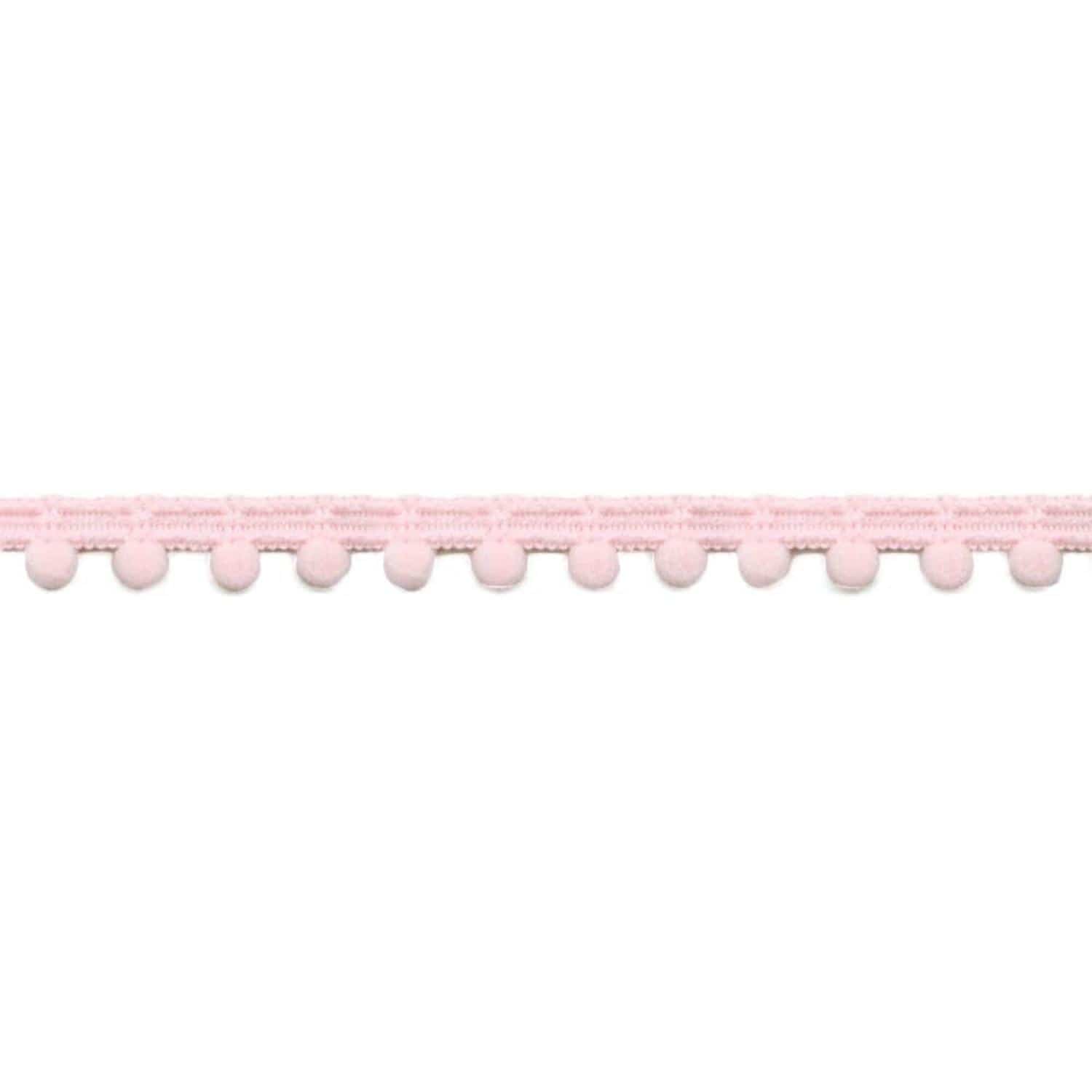 日本紐釦貿易 プチボンボンブレード ピンク 12mm×5m巻 114-90-2 （ご注文単位1巻）【直送品】