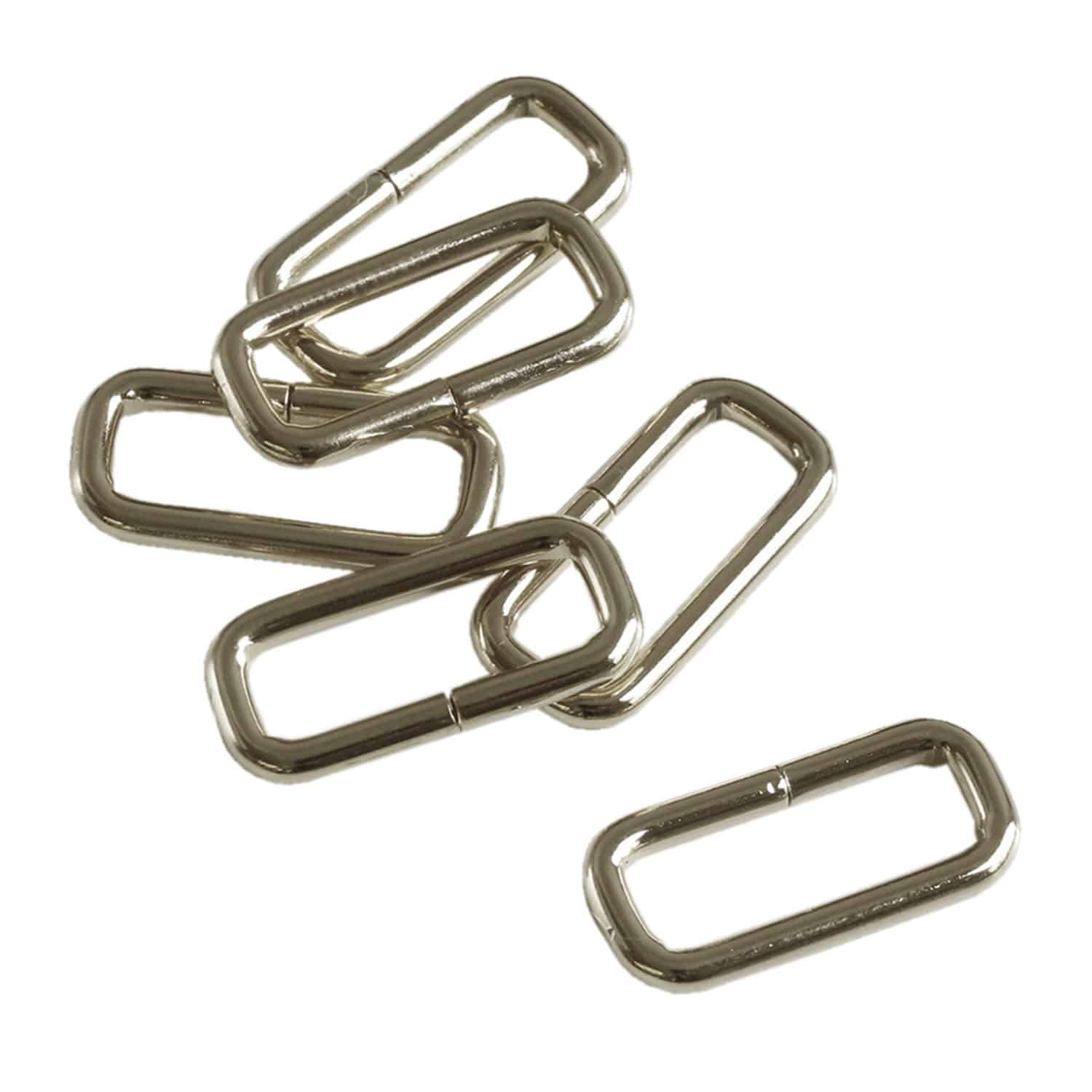 日本紐釦貿易 角カン 幅15mm 30個入 ニッケル S23-1 （ご注文単位1束）【直送品】