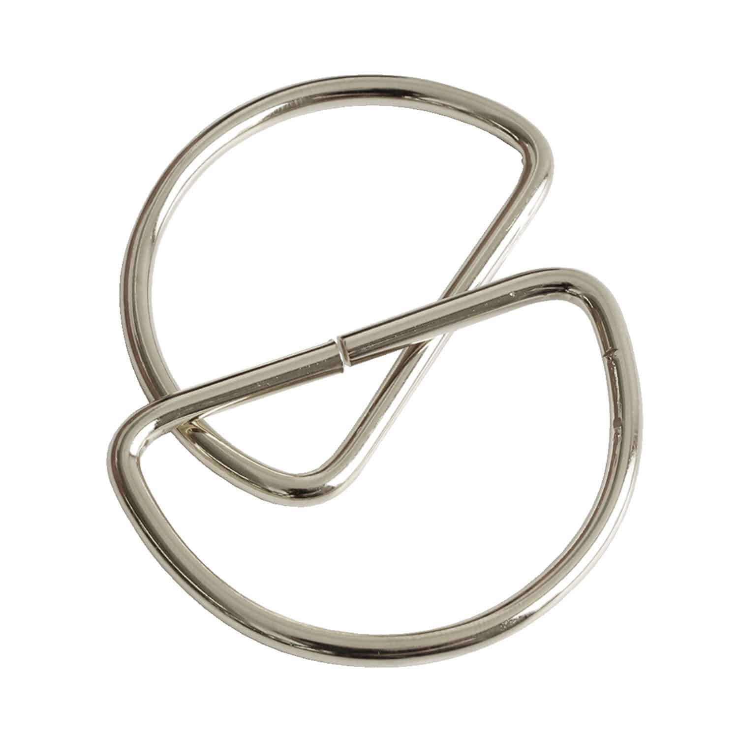 日本紐釦貿易 Dカン 幅40mm 30個入 ニッケル S22-33 （ご注文単位1束）【直送品】