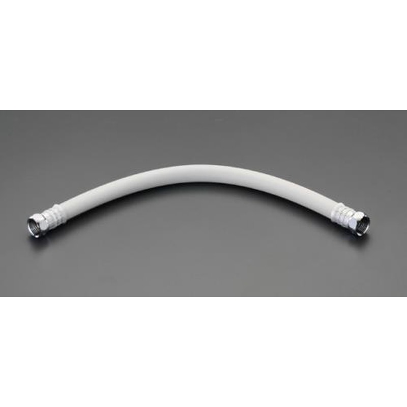エスコ EA424BC-4 G1/2”x1000mm水道用ホース(金具付) 1個（ご注文単位1個）【直送品】