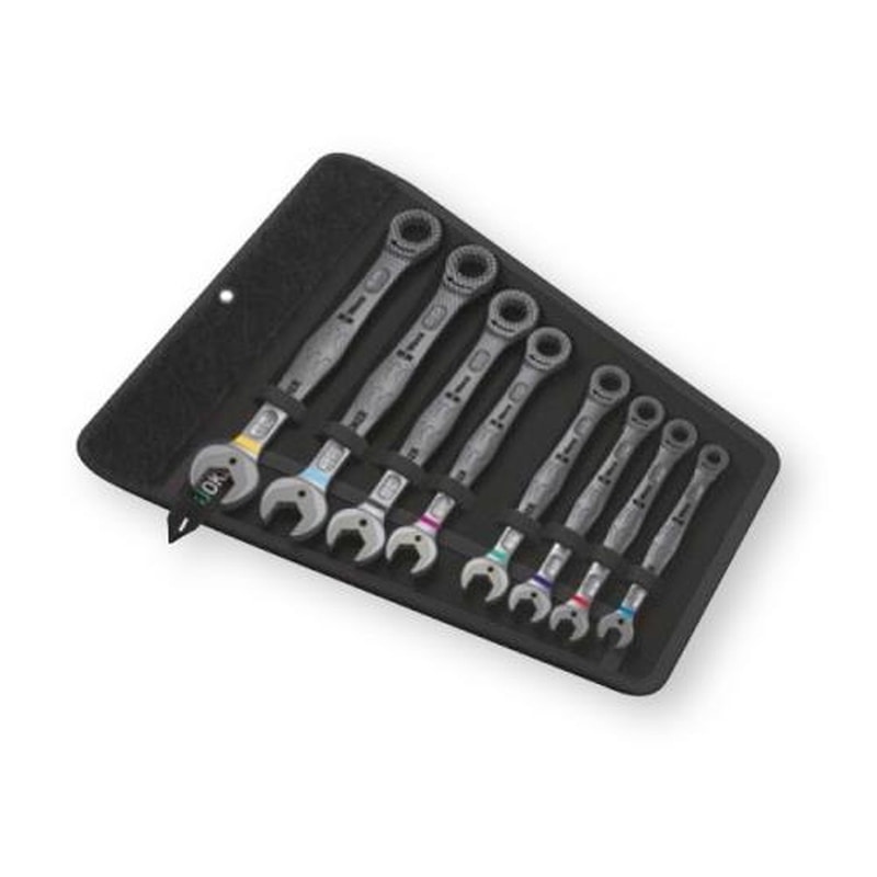 エスコ EA614WA-308A 8本組コンビネーションラチェットレンチ 1個（ご注文単位1個）【直送品】