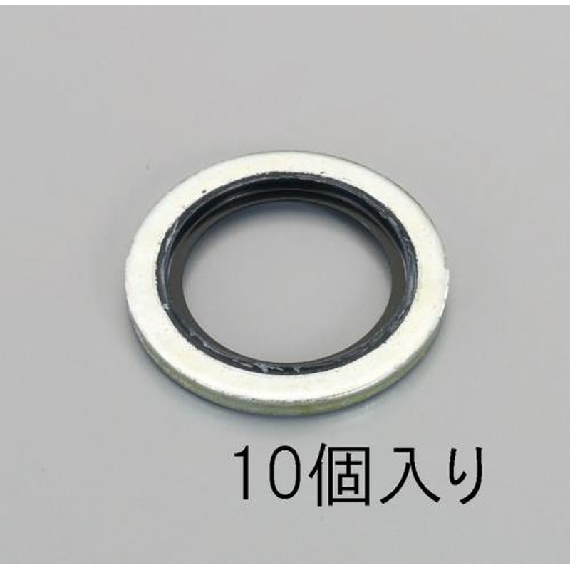 エスコ EA423MW-24 M24シールワッシャー(10個) 1個（ご注文単位1個）【直送品】