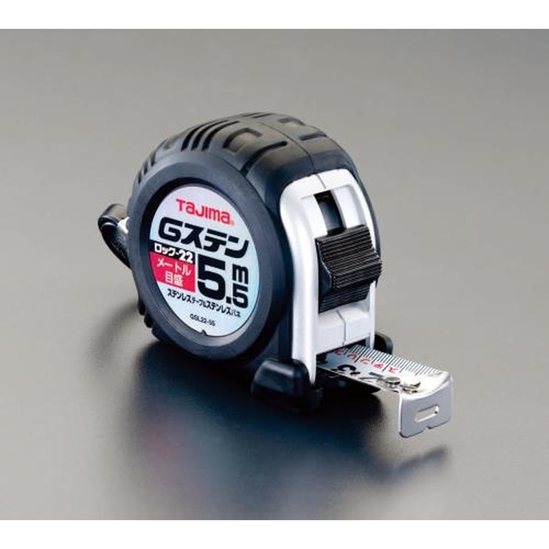 エスコ EA720JG-7.5 25mmx7.5mメジャー(ステンレス製) 1個（ご注文単位1個）【直送品】