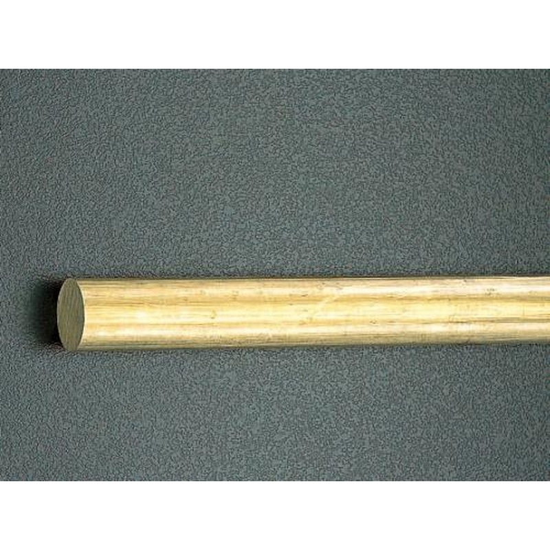 エスコ EA441BF-12 12x600mm黄銅丸棒(鍛造用) 1個(ご注文単位1個)【直送品】