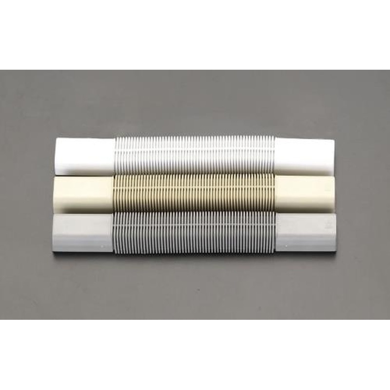 エスコ EA947HM-101K 19x165mmモール継手フリー(プラスチック製/灰/2個) 1個（ご注文単位1個）【直送品】