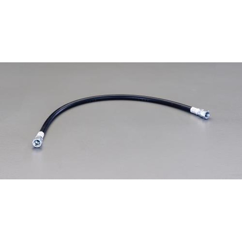 エスコ EA125TD-10B 9.5mmx1.0m/20.5MPa高圧ホース/油圧用金具付 1個（ご注文単位1個）【直送品】