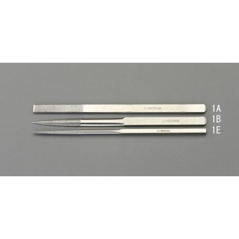 エスコ EA826SB-1B 215mm/#150ダイヤモンドやすり(半丸) 1個（ご注文単位1個）【直送品】