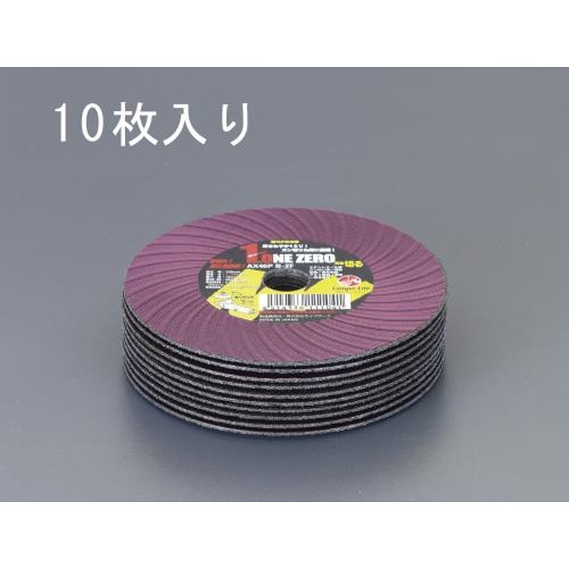エスコ EA843XB-101 106x1.0mm超薄型切断砥石(10枚) 1個(ご注文単位1個)【直送品】