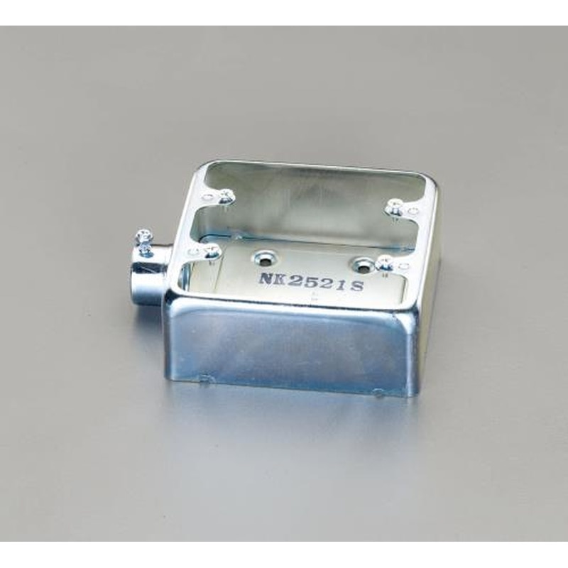 エスコ EA940CS-4 E25露出スイッチボックス(1方出/2個用) 1個(ご注文単位1個)【直送品】