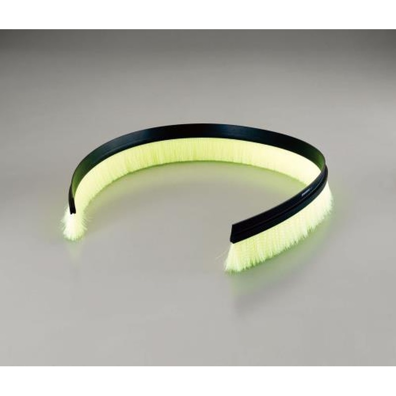 エスコ EA979KD-1B 60mmx1.0mシールブラシ(PP/黒) 1個（ご注文単位1個）【直送品】