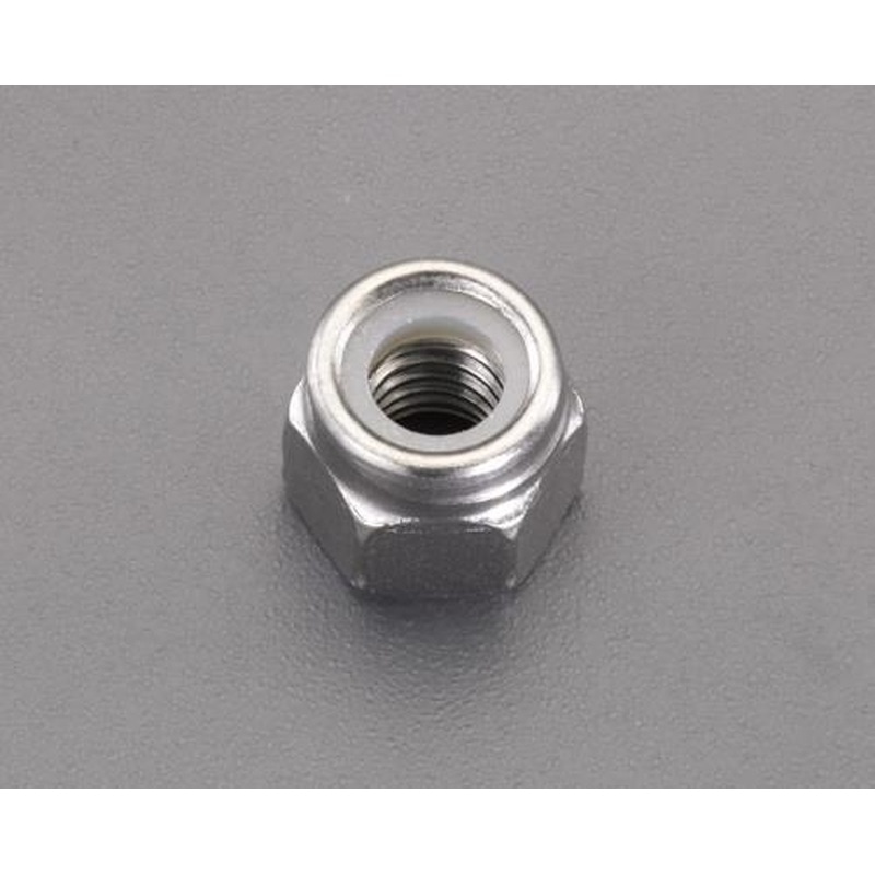 エスコ EA949GM-103 M3ゆるみ止めナット(ステンレス/6個) 1個(ご注文単位1個)【直送品】