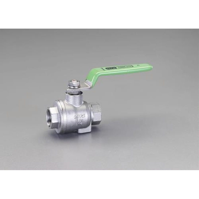 エスコ EA470AG-12 Rc1・1/4”ボールバルブ(ステンレス製・フルボア型) 1個（ご注文単位1個）【直送品】