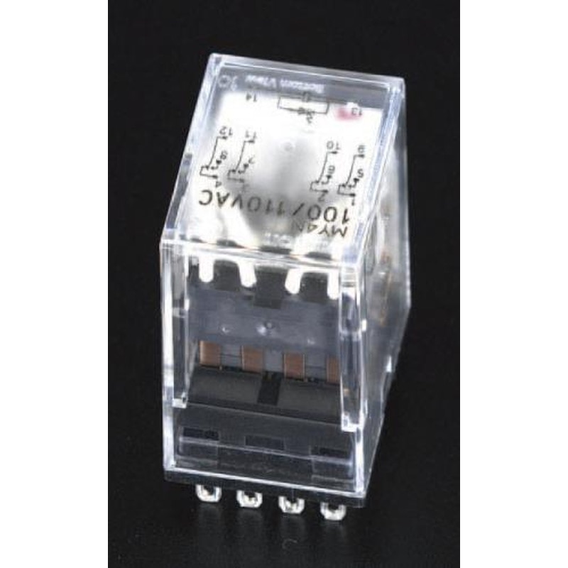 エスコ EA940MP-42A AC200V/4c/3A汎用リレー 1個(ご注文単位1個)【直送品】