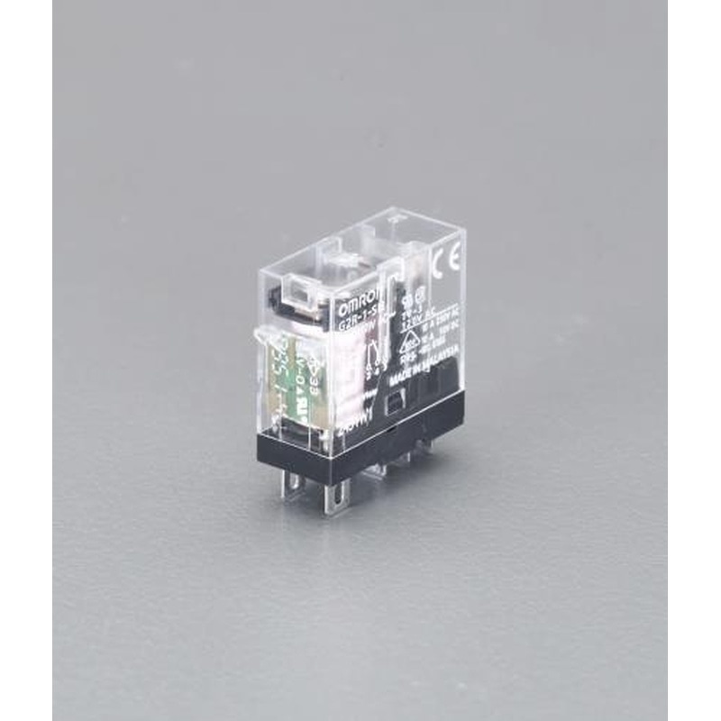 エスコ EA940MP-82 AC200V/1c/10A［LED付]リレー(スリムタイプ) 1個（ご注文単位1個）【直送品】