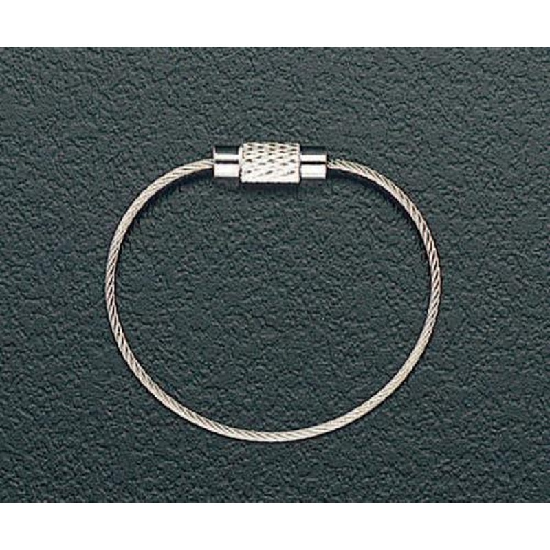 エスコ EA916ZC-21B 1.5x300mmキーワイヤー 1個(ご注文単位1個)【直送品】