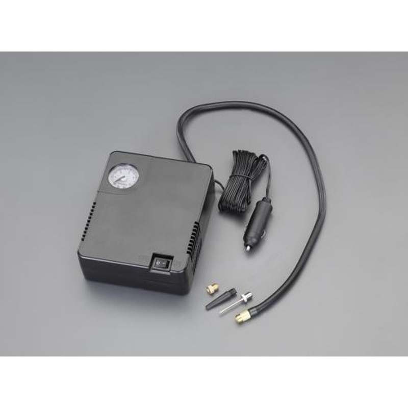 エスコ EA116DC-7A DC12V/10Aエアーコンプレッサー(タンク無) 1個（ご注文単位1個）【直送品】