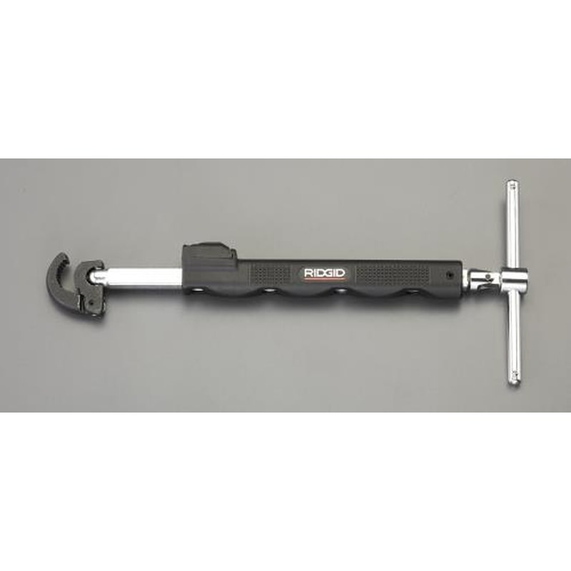 エスコ EA546Z-6 12-32mm/305-432mmベースンレンチ(LEDライト付) 1個(ご注文単位1個)【直送品】