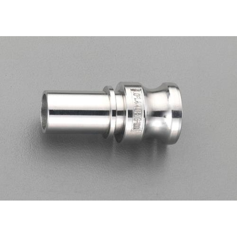 エスコ EA462EB-25 2・1/2”/63mmホース用プラグ(ステンレス製) 1個(ご注文単位1個)【直送品】