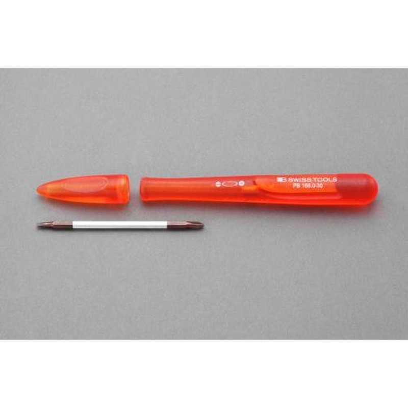エスコ EA552-11 #00精密ドライバー(差替式/＋-) 1個（ご注文単位1個）【直送品】