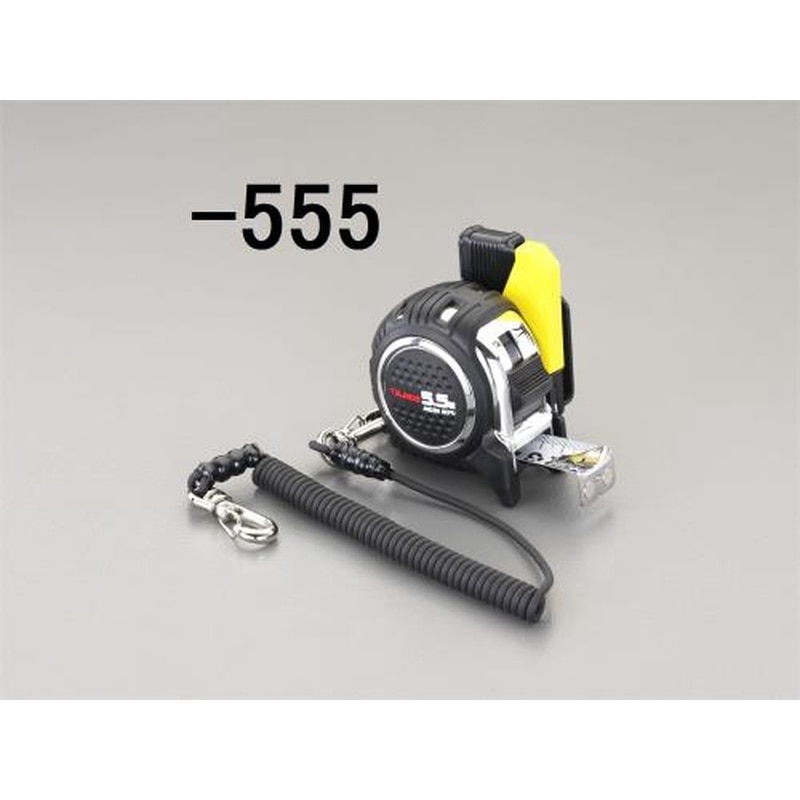 エスコ EA720JN-575 25mmx7.5mメジャー(ホルダー・安全ロープ付) 1個(ご注文単位1個)【直送品】