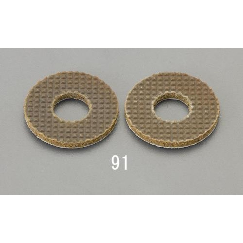エスコ EA819AS-91 30mmゴムディスク(#60/2枚) 1個（ご注文単位1個）【直送品】