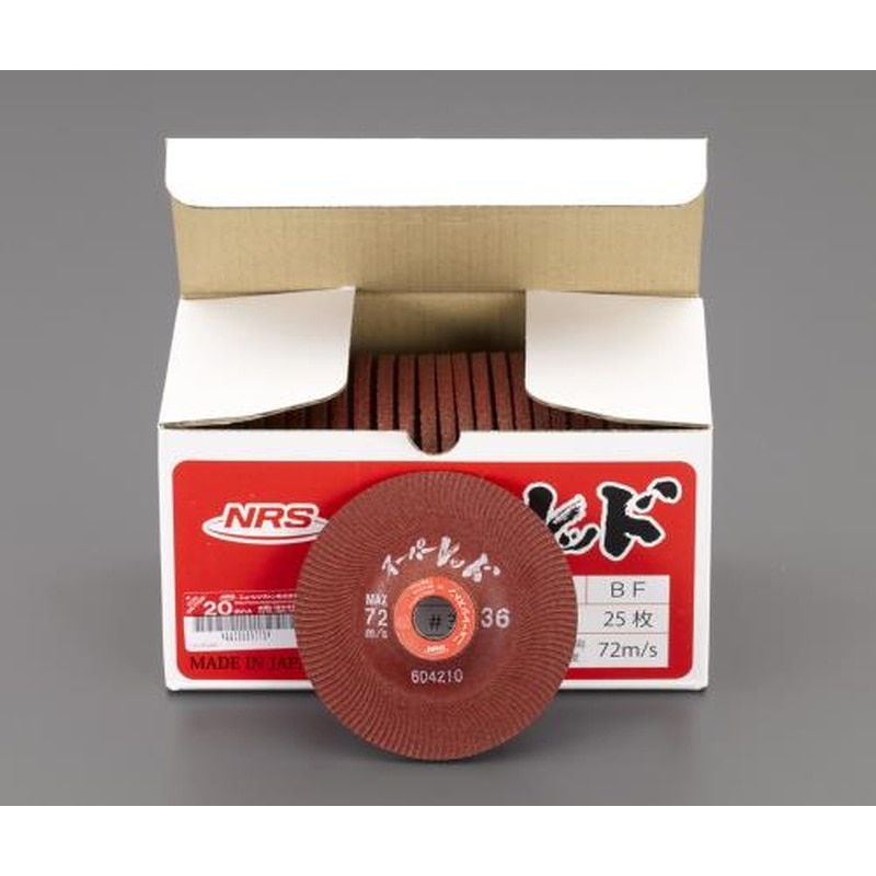 エスコ EA809YC-36 105x6mm/#36オフセット型砥石(高耐久/25枚) 1個（ご注文単位1個）【直送品】