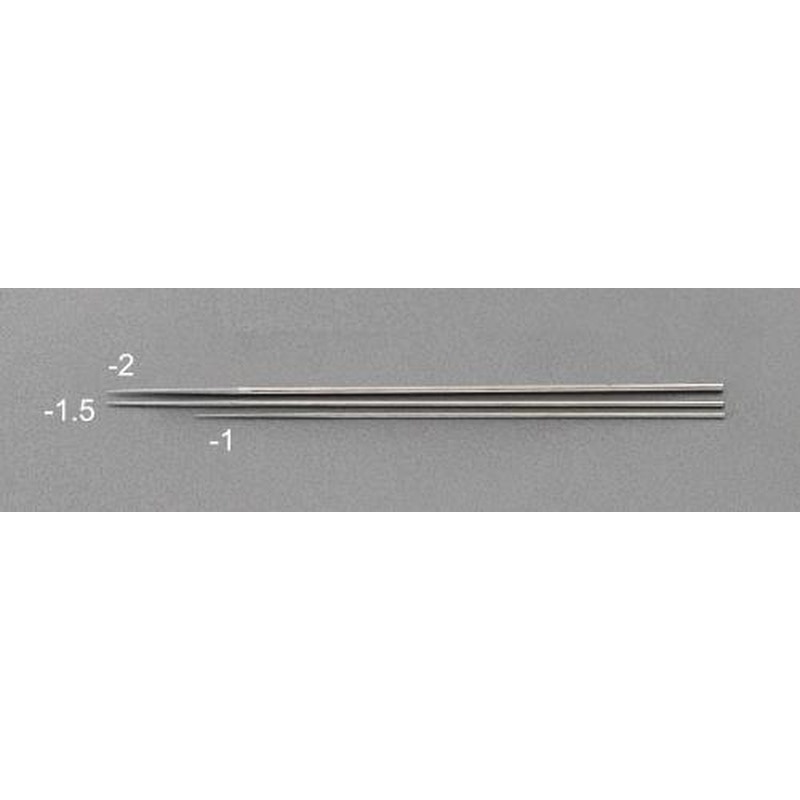 エスコ EA826NW-1.5 140mmxφ1.5mm/#400ダイヤモンドヤスリ(極細・丸) 1個(ご注文単位1個)【直送品】