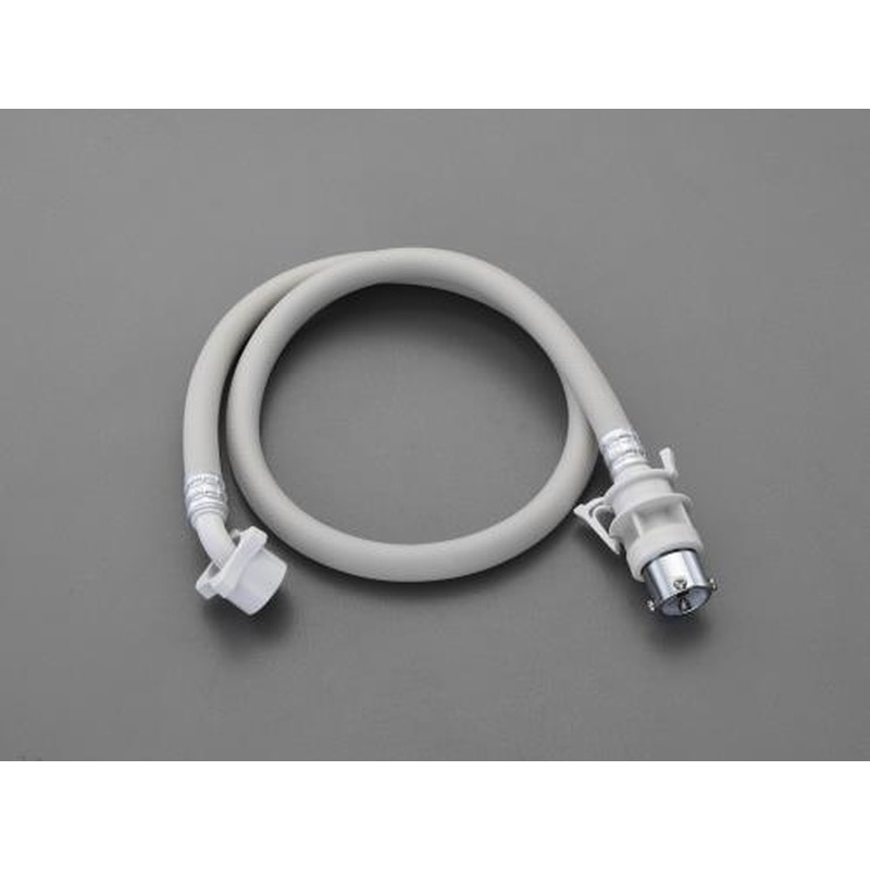 エスコ EA468CJ-22 1.5m洗濯機用ホース(ストッパー付) 1個（ご注文単位1個）【直送品】
