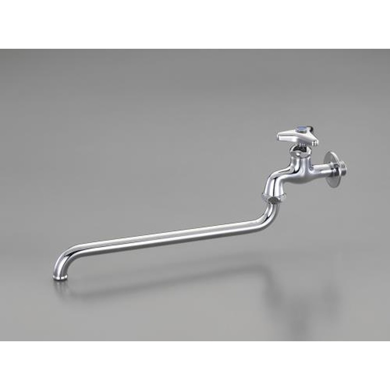 エスコ EA468BE-13 PJ1/2”/300mm長パイプ自在水栓 1個（ご注文単位1個）【直送品】