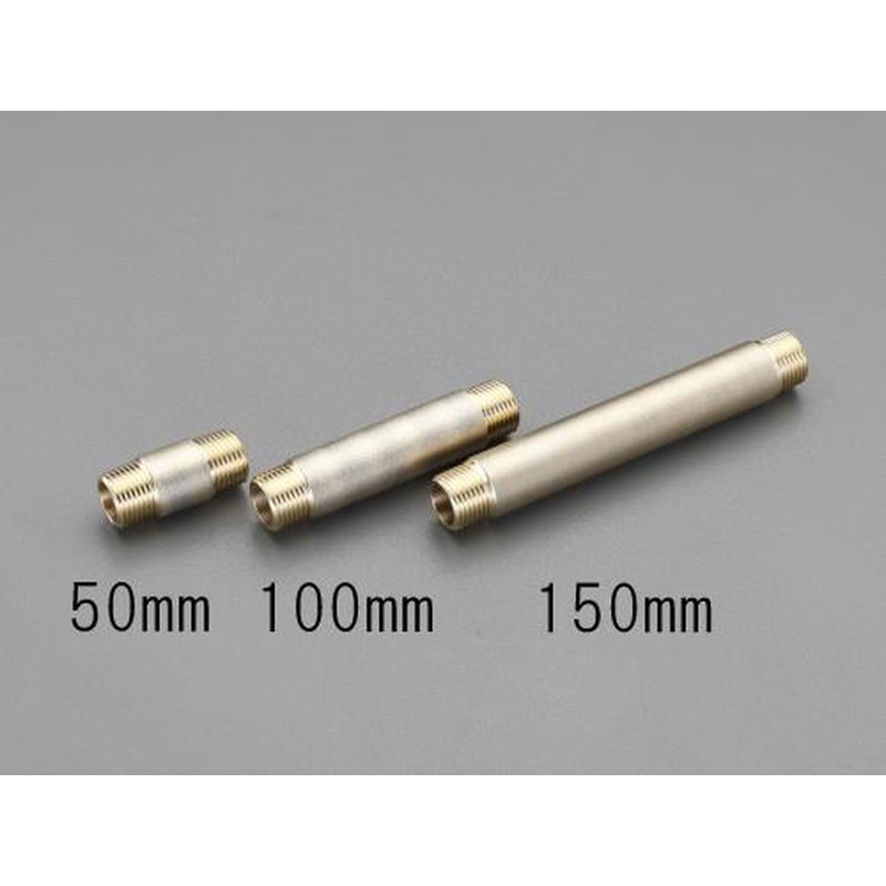エスコ EA432NR-134 R1/2”x100mm長ニップル(砲金) 1個（ご注文単位1個）【直送品】