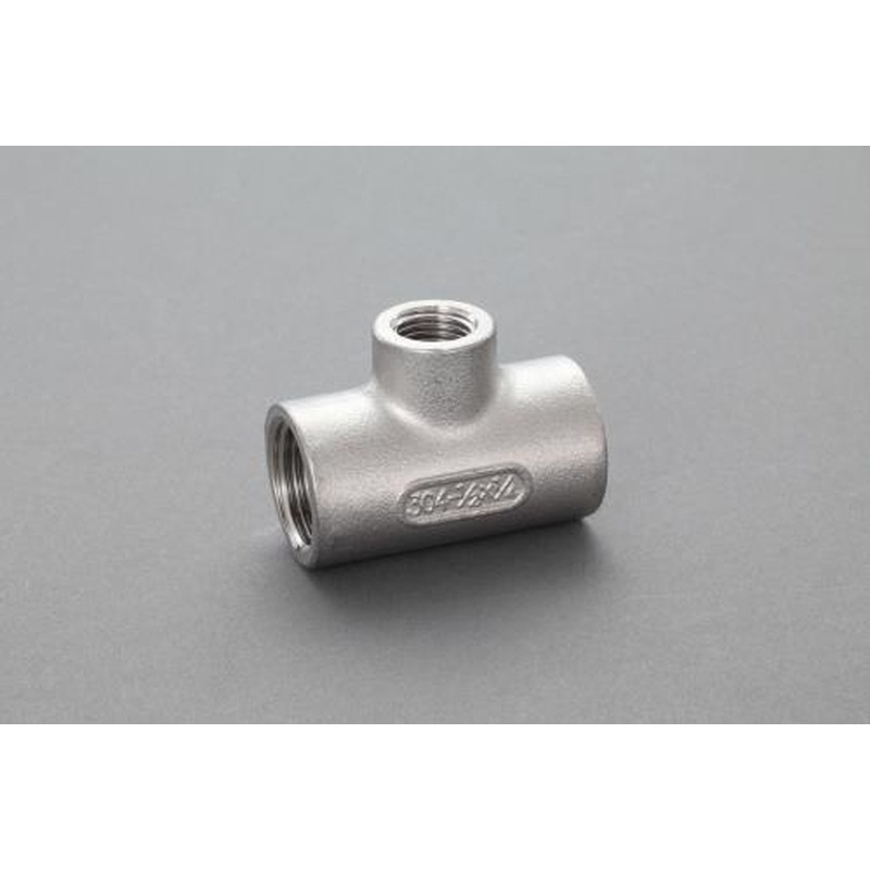 エスコ EA469AF-15A Rc1・1/2xRc1・1/4xRc1・1/2”異径チーズ(SUS) 1個（ご注文単位1個）【直送品】