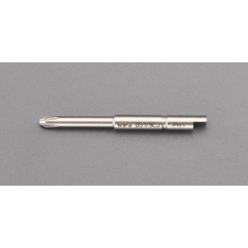 エスコ EA550MS-3 #1x44mm［＋]ドライバービット(精密用・ハーフムーン) 1個（ご注文単位1個）【直送品】
