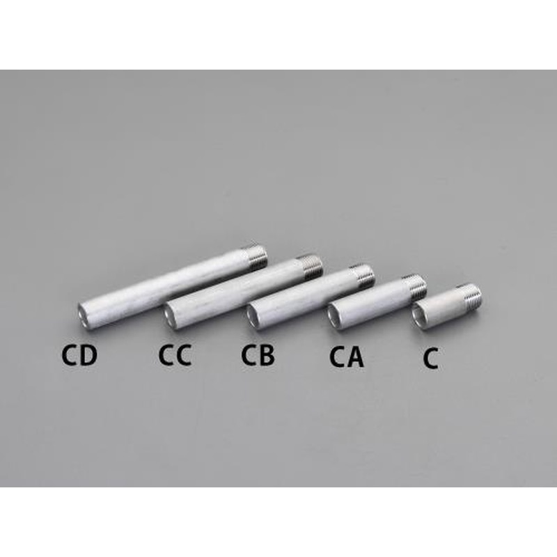 エスコ EA469CA-14A R1・1/2”x75mm片ねじニップル(ステンレス製) 1個（ご注文単位1個）【直送品】