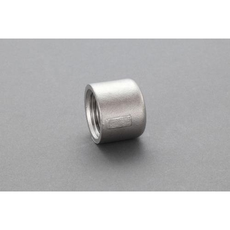 エスコ EA469AJ-12A Rc1・1/4”キャップ(ステンレス製) 1個（ご注文単位1個）【直送品】