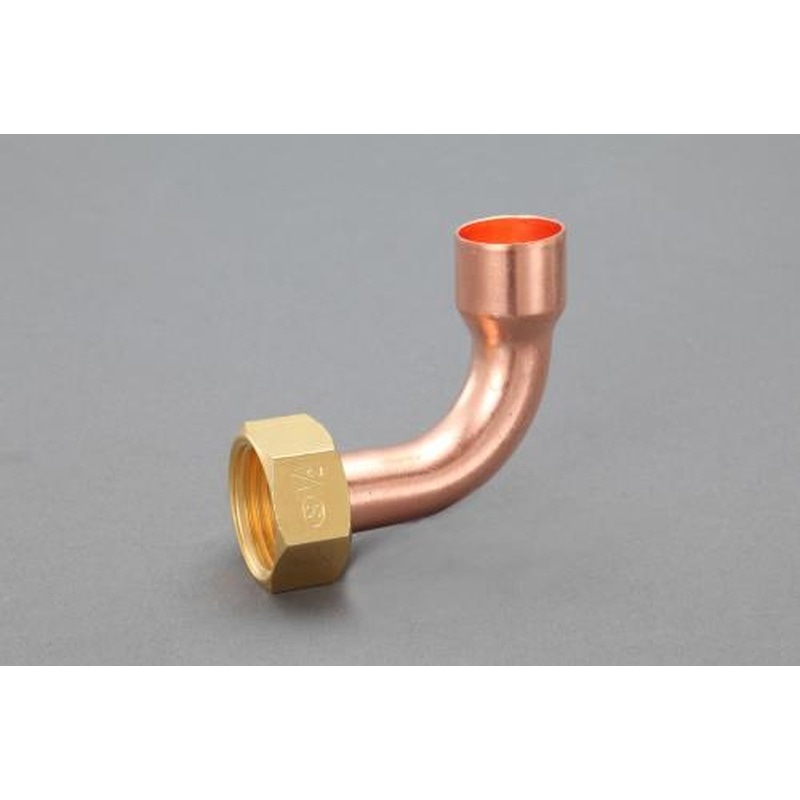 エスコ EA432RB-34 G1/2”x12.70mm銅管アダプター(90゜) 1個（ご注文単位1個）【直送品】
