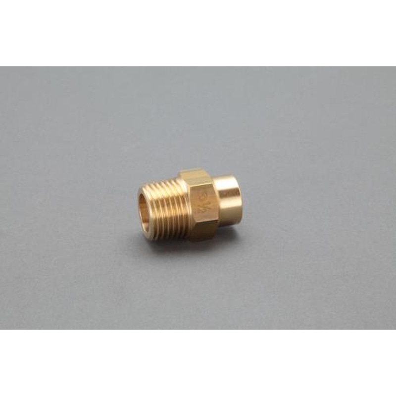 エスコ EA432RC-2 R1/2”x9.52mmアダプター(雄) 1個（ご注文単位1個）【直送品】