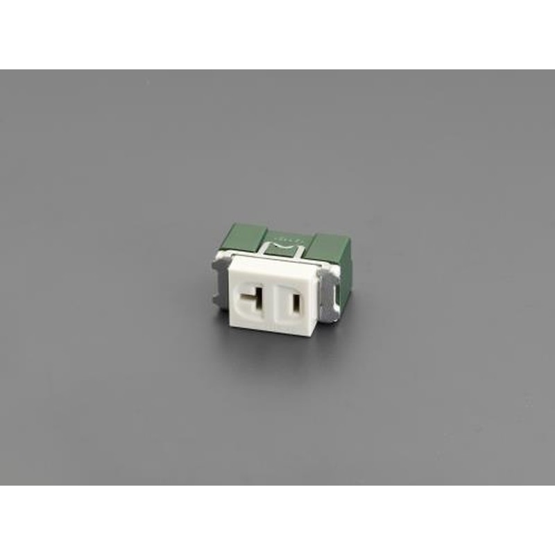 エスコ EA940CE-131 125V/20A埋込コンセント(15A・20A兼用) 1個(ご注文単位1個)【直送品】