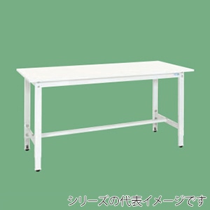 サカエ 軽量高さ調整作業台 TKK8タイプ スタンダード パールホワイト TKK8-127VPW 1台(ご注文単位1台)【直送品】
