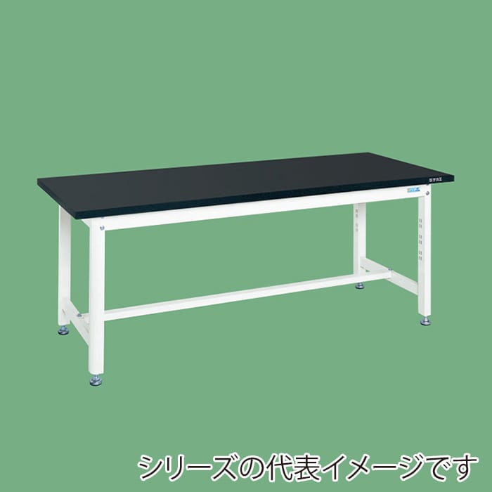 サカエ 実験用中量作業台 特殊アクリル天板 1800mm パールホワイト CFC-1875 1台(ご注文単位1台)【直送品】
