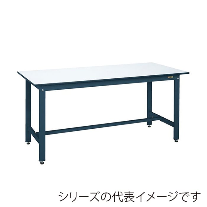 サカエ 中量実験用作業台 メラミン天板 1800mm ダークグレー CHM-1890D 1台(ご注文単位1台)【直送品】