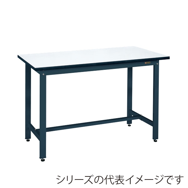 サカエ 実験用中量作業台 CDMタイプ メラミン天板 ダークグレー CDM-1575D 1台(ご注文単位1台)【直送品】