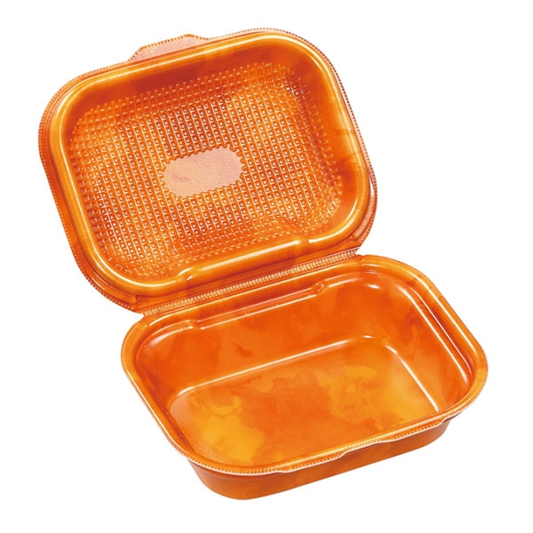 エフピコ 折蓋弁当容器 DLVボーノ 19-15 カフェORW 30個/袋(ご注文単位9袋)【直送品】